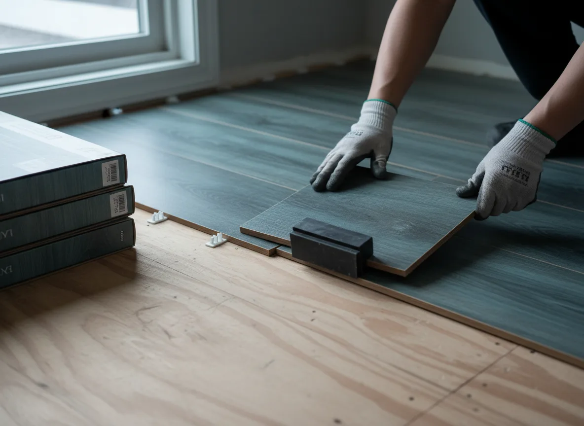 Luxury Vinyl Plank Installation company in Farmingdale, ME
